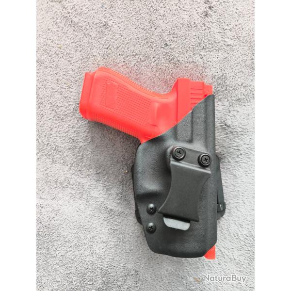 �tui Kydex Glock 19 Gen 5 Hybride IWB OWB