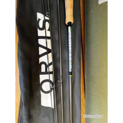 Canne à Mouche Orvis Hydro 865-4pc – Mid Flex – 6,5 Pieds – Carbone Haut Module – Occasion