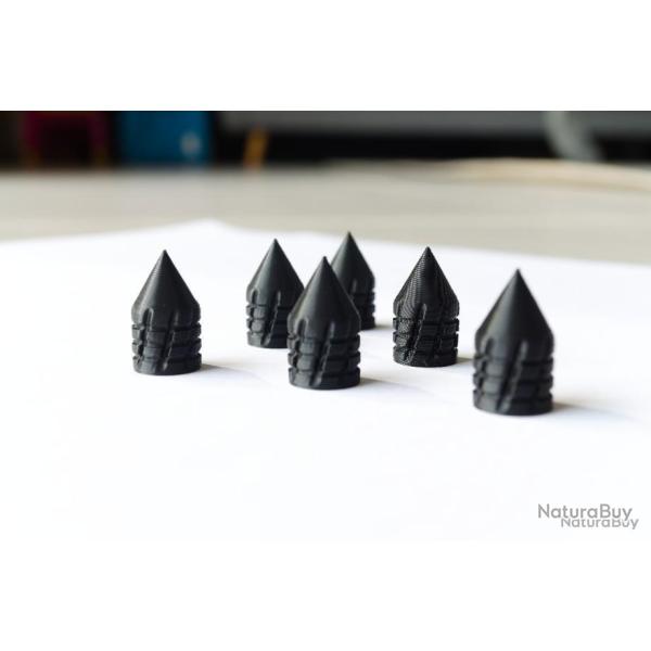 Ogive .36 "SPINSPIKE" pour poudre noire // lot 100 sabot - balle - Colt - Remington - Pietta