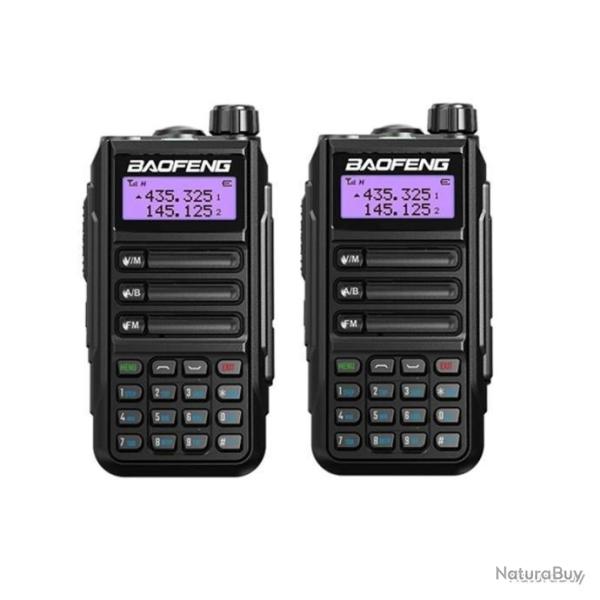 2x radios baofeng uv-16 pro - noir - LIVRAISON GRATUITE