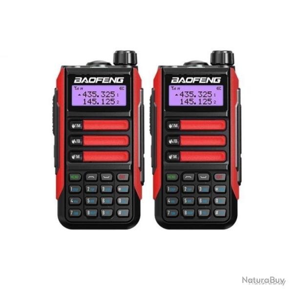 2x radios baofeng uv-16 pro - rouge - LIVRAISON GRATUITE