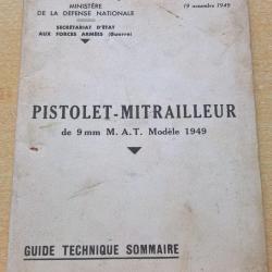 Livret d&eacute;pliant PM mat 49