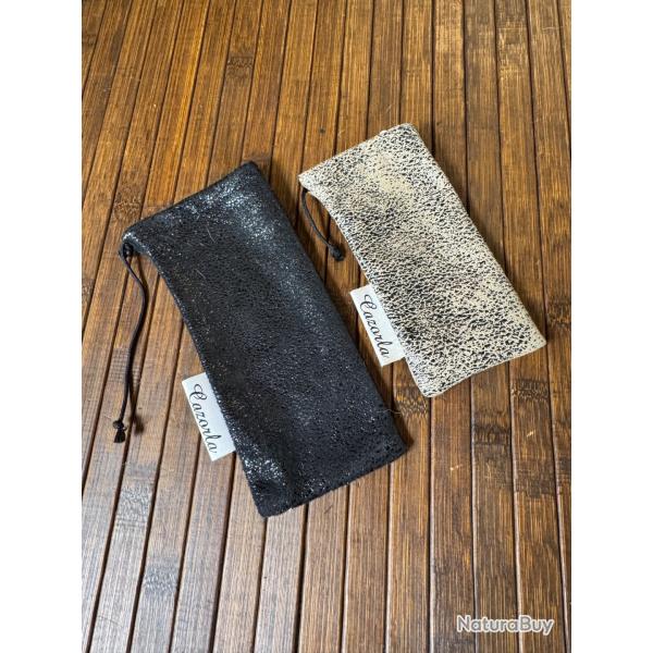 LOT DE DEUX �TUIS POUR COUTEAU CORSE CAZORLA