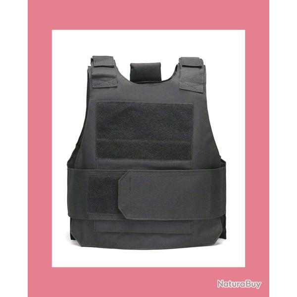 Gilet tactique Noir ( envoi gratuit  )