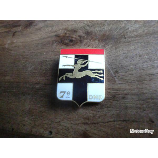insigne  DMR 7� division m�canique  / drago paris