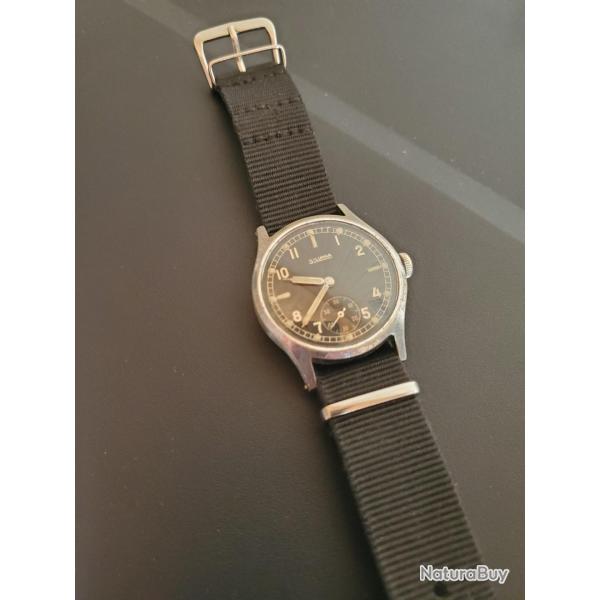 Montre Silvana DH m�canique AS 1130 ( Suisse ) WW2 1939 Fonctionne parfaitement