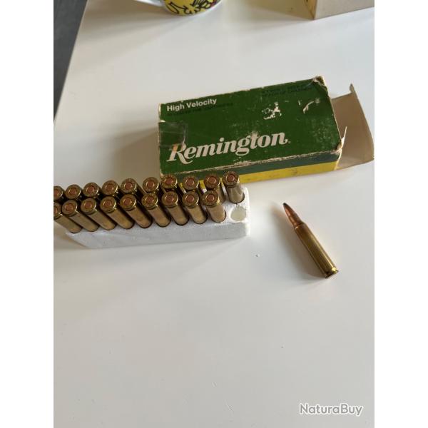 20 cartouches 222 remington