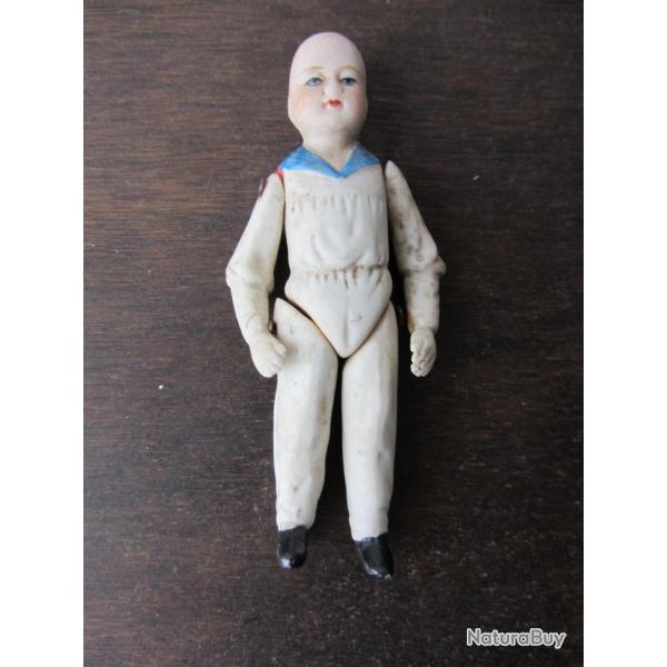 Figurine allemande en porcelaine articule 1900