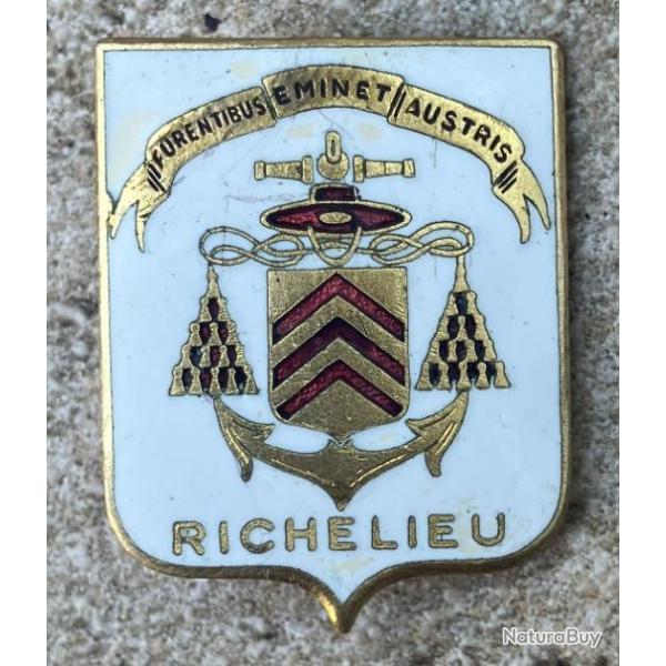 RICHELIEU, B�timent de Ligne, dos grenu, adresse � gauche