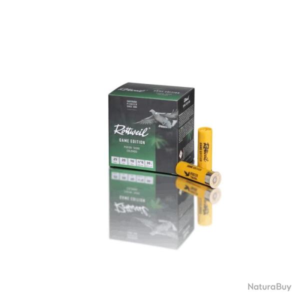 Cartouches Rottweil Game Edition Pigeon N�6 - 30 g / 20/70