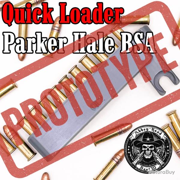 Quick Loader Parker Hale BSA 12 couleur gris metallis - Bast3D