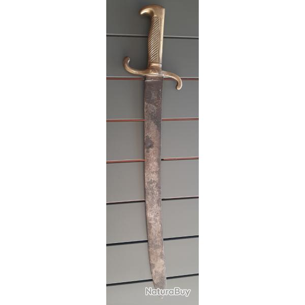Bon Glaive Allemand Guerre de 1870 marquage R�giment JR 56 Prussien ORIGINAL "dans son jus"