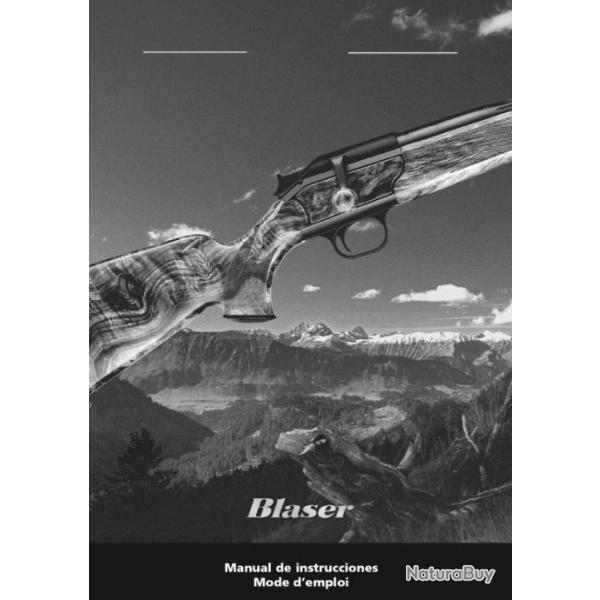 notice carabine BLASER R93 EN FRANCAIS et ESPAGNOL (envoi par mail) - VENDU PAR JEPERCUTE (m2533)