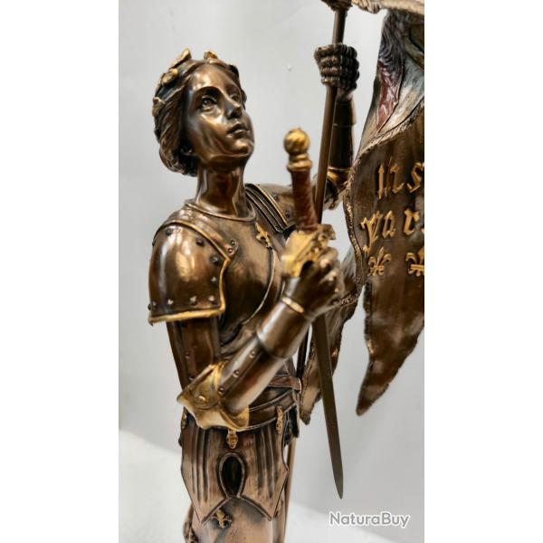 JEANNE D'ARC AU SACRE/ARMURE/MOYEN AGE