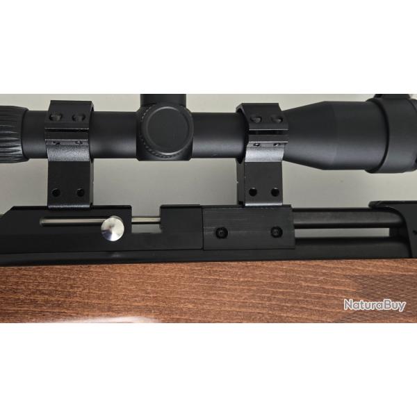 Extension rail queue d'aronde 11mm pour carabine CR600W, PR900W Snowpeak, Zasdar, Artemis, Diana.