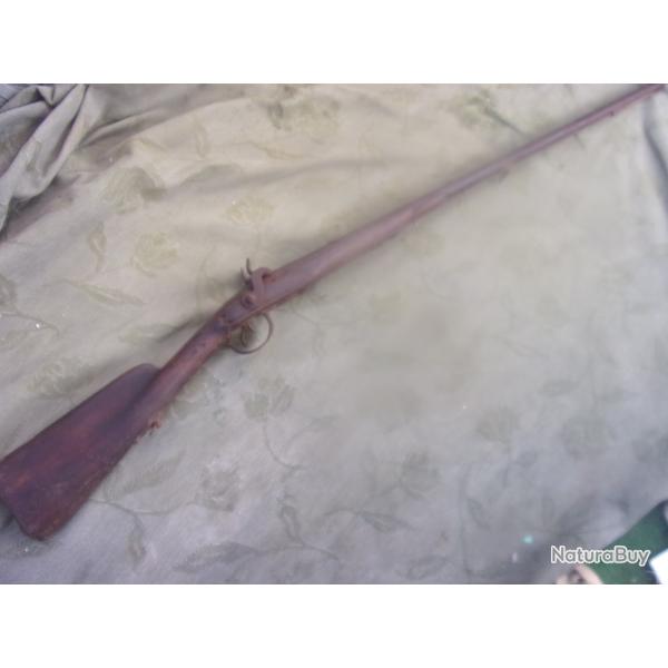�pave fusil de chasse � percussion
