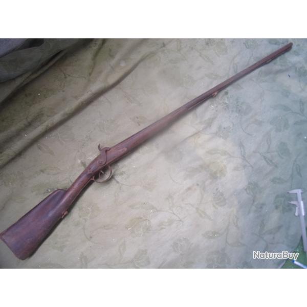�pave fusil de chasse � percussion