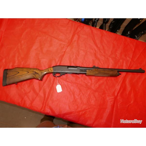 Fusil � pompe REMINGTON 870 crosse lamell�e coll� en 12/76 canon sp�cial balle