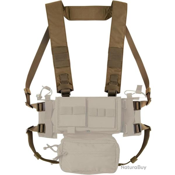 Harnais en h pour chest rig tactique mk3 mk4 - kaki - LIVRAISON GRATUITE