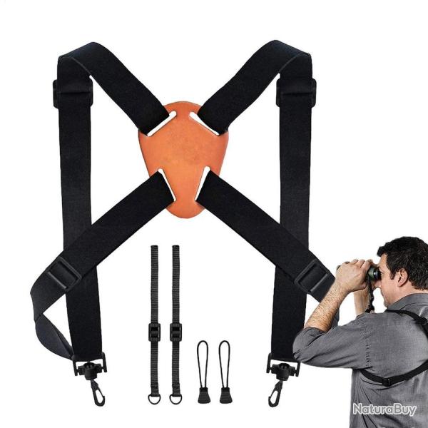 Harnais x pour jumelles ou appareil photo - LIVRAISON GRATUITE
