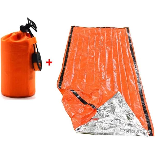 Sac de couchage de survie - LIVRAISON GRATUITE