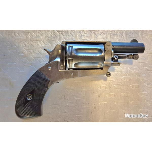 Revolver LEOPOLD ANCION MARX  cal 5.5 ou 6mm percussion centrale PV