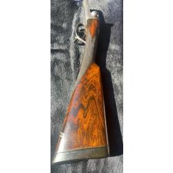 Id&eacute;al 0 de 1912 canons de 74cm ( 1/2 et full) tr&egrave;s joli noyer bretelle d'origine tr&egrave;s bon &eacute;tat