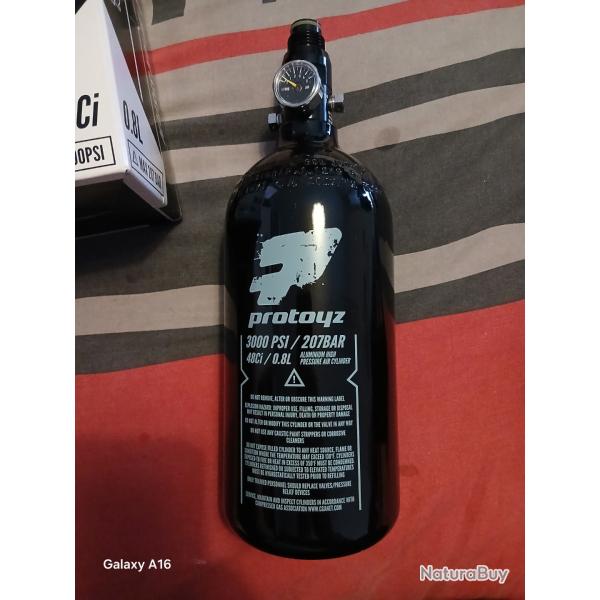 Bouteille hp 0.8l 3000psi neuve