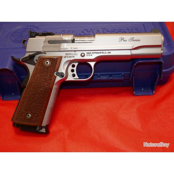 Pistolet Smith & Wesson 1911 PRO SERIES en 9x19mm