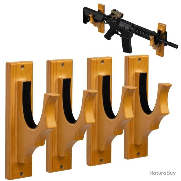 Support mural crochet pour fusil ONETIGRIS - 4PCS