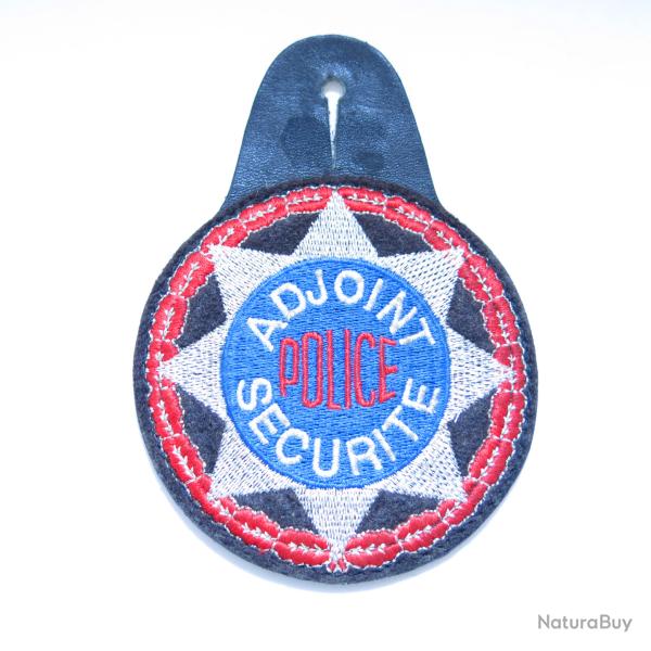 Insigne Police adjoint securit ref bo 157