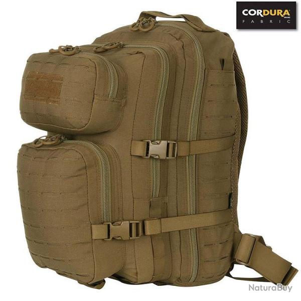 Sac � dos 101 Inc Assault 3-Day CORDURA 40 litres d�coupe laser coyote
