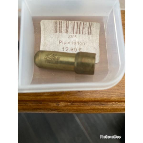 Pipet de corne moyen modle Laiton marque Elless