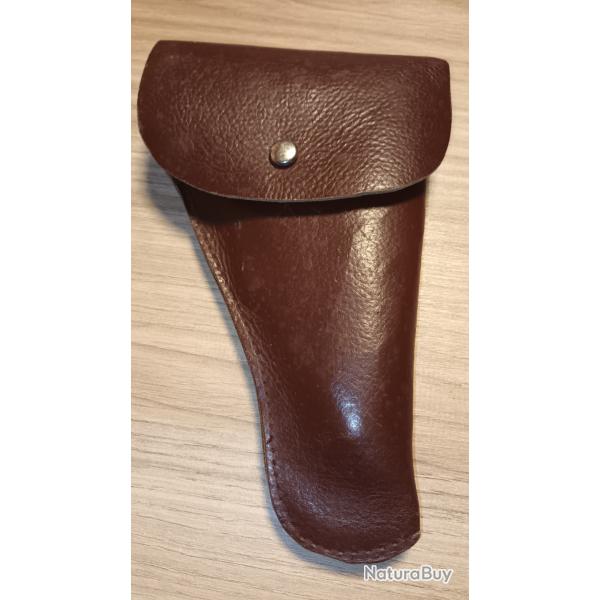 Etui en cuir de fabrication artisanale