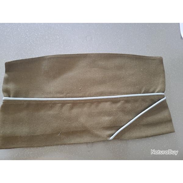 DESTOCKAGE : Calot US WW2 Garrison Cap Infanterie MILITARIA  liseret bleu clair RPC    taille 59