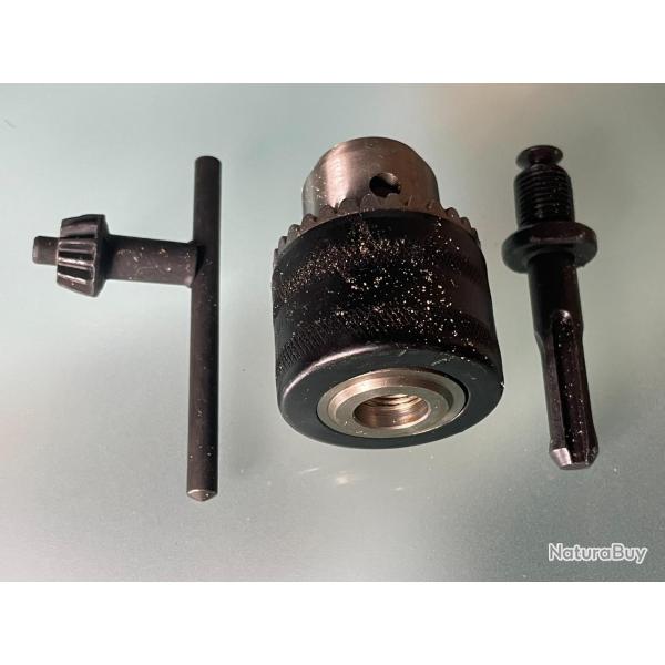 MANDRIN DE PERCEUSE AVEC ADAPTATEUR SDS