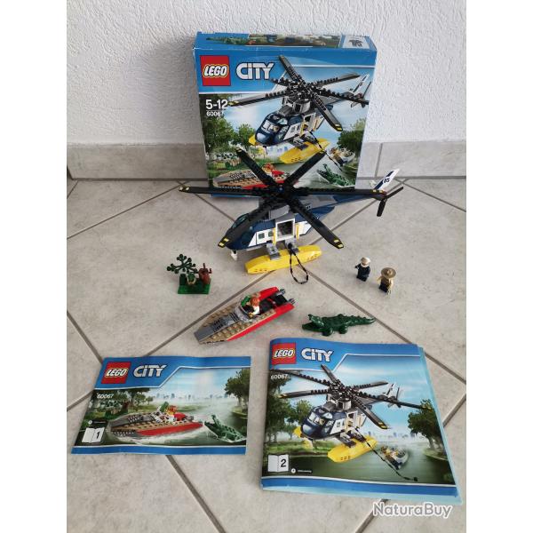 Lego City, La Poursuite en Hlicoptre no 60067 complet