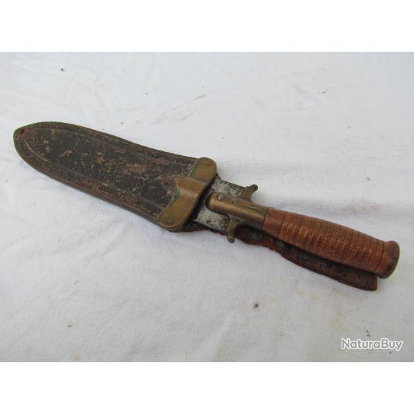 US SPRINGFIELD MODELE 1880 HUNTING KNIFE US ARMY PREMIER TYPE