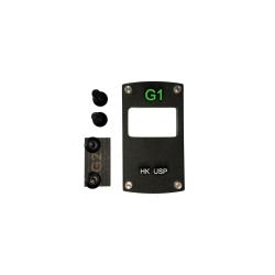 Plaque adaptateur Professor-Optiken pour point rouge 1x17x24 H&K usp
