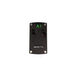 Plaque adaptateur Professor-Optiken pour point rouge 1x17x24 Beretta 92