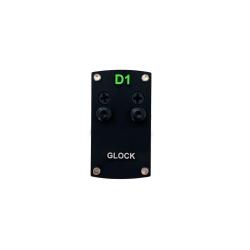 Plaque adaptateur Professor-Optiken pour point rouge 1x17x24 Glock & Taurus G3C