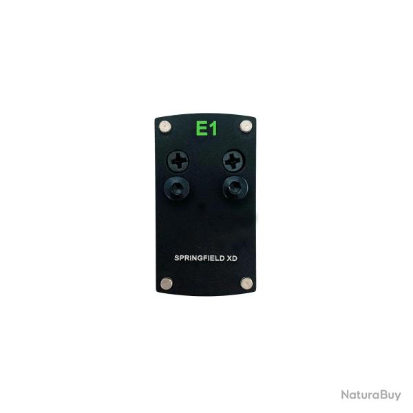 Plaque adaptateur Professor-Optiken pour point rouge 1x17x24 Springfield XD