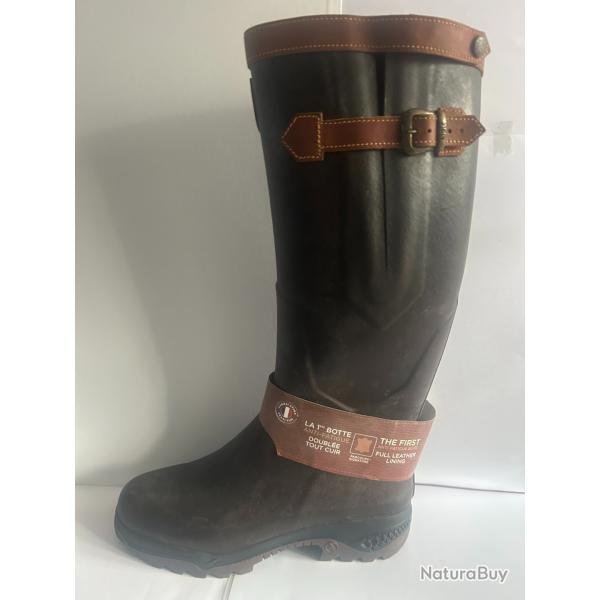 BOTTE AIGLE PARCOURS 2 Double cuir