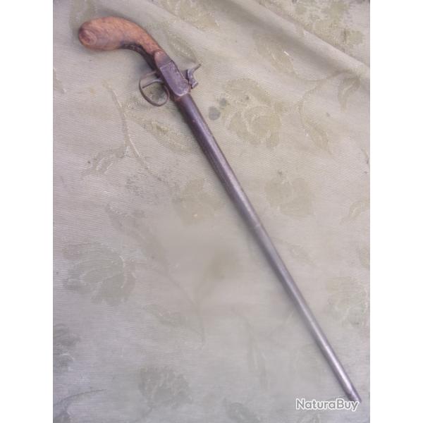 carabine de braconnier � percussion