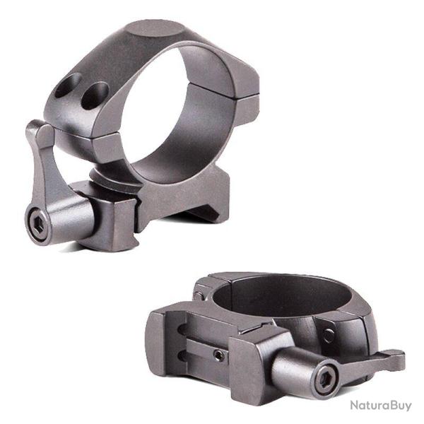 PAIRE COLLIER DE MONTAGE RAPIDE EN ACIER KONUS 25,4mm HIGHT