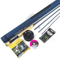 Pack Canne &agrave; mouche DEVAUX T35 R&eacute;servoir 10' soie 6/7