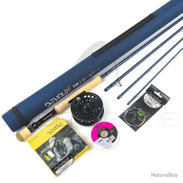 Pack Canne � mouche DEVAUX T35 R�servoir 10' soie 6/7