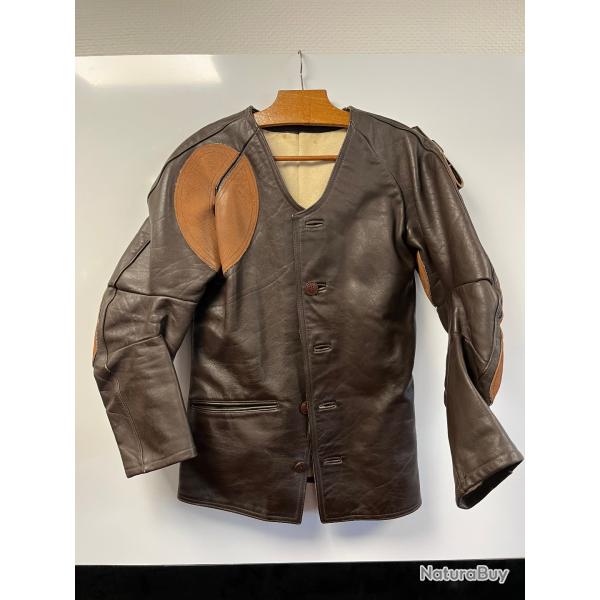 Veste de tir en cuir
