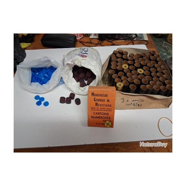 douilles en carton cal 16/65