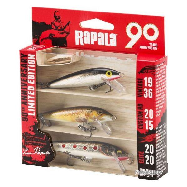 Kit Poisson Nageur Rapala 90 Years Floater Small Naturistic